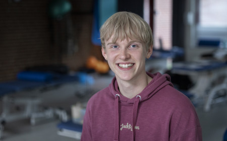 Fysioterapeutstuderende, Nich, studieportræt