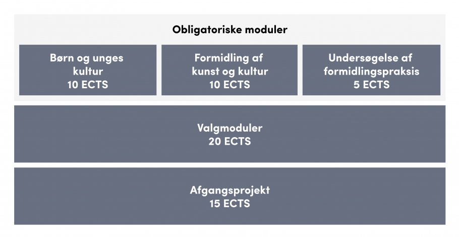 Oversigt over uddannelsens opbygning